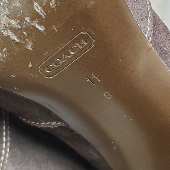 Coach Suede "Randie" Boots - Picture 15 of 16